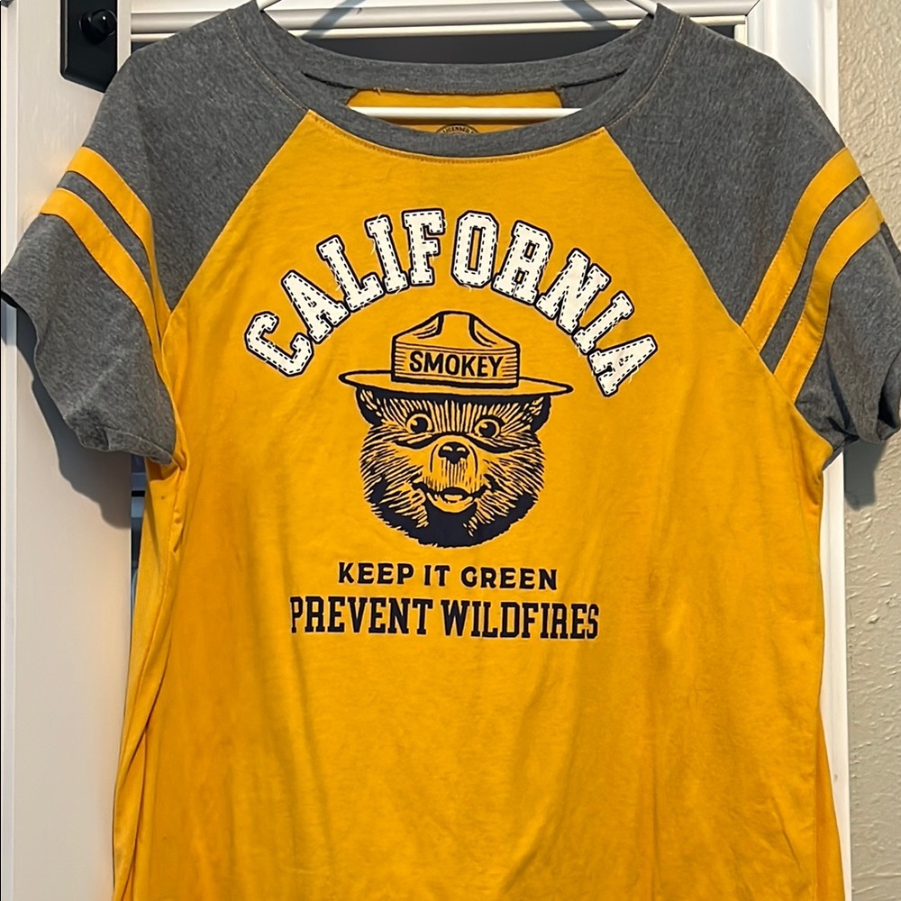 Torrid Women’s California Shirt - Yellow and Gray